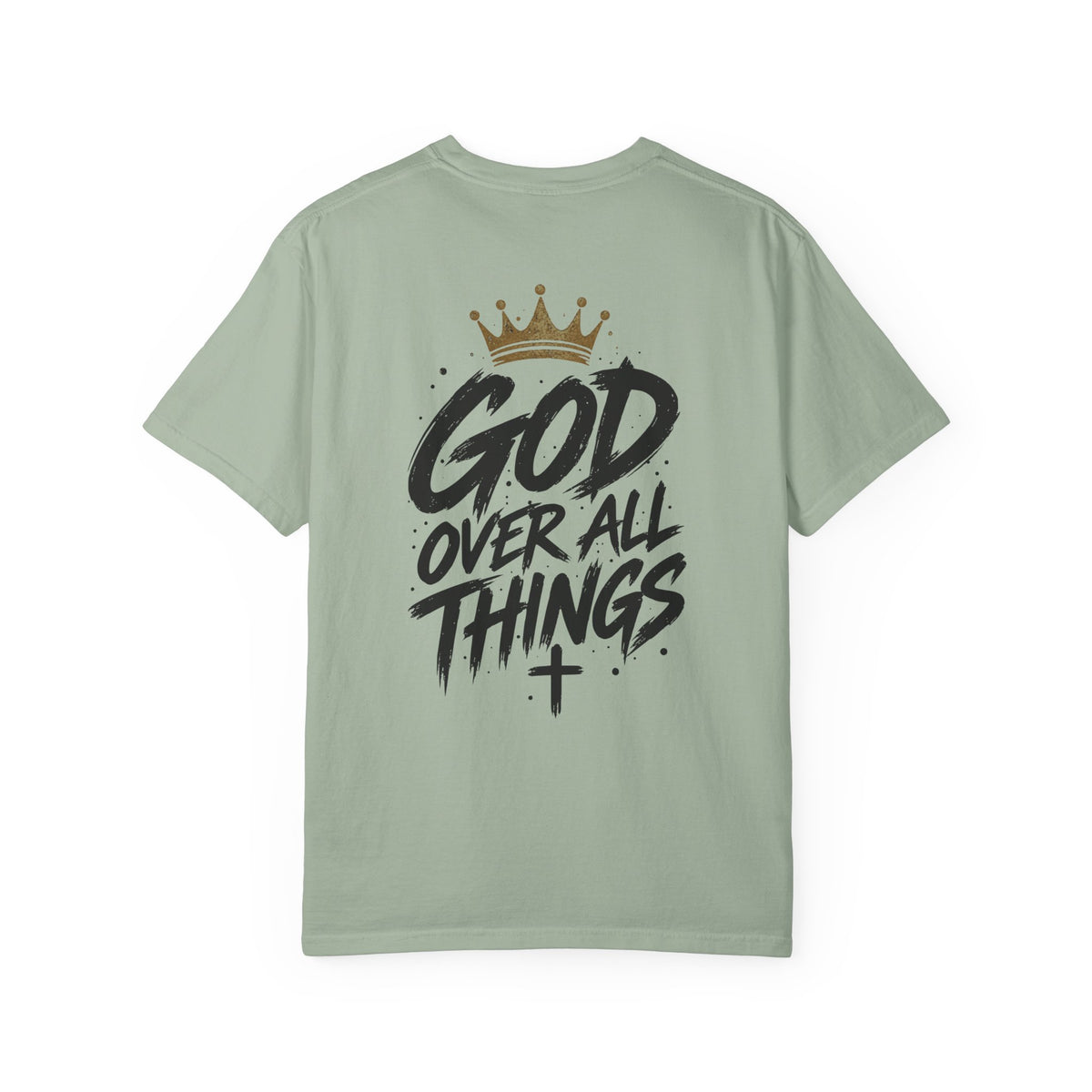 GOAT — God Over All Things | Christian Graphic T-Shirt