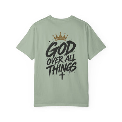 GOAT — God Over All Things | Christian Graphic T-Shirt