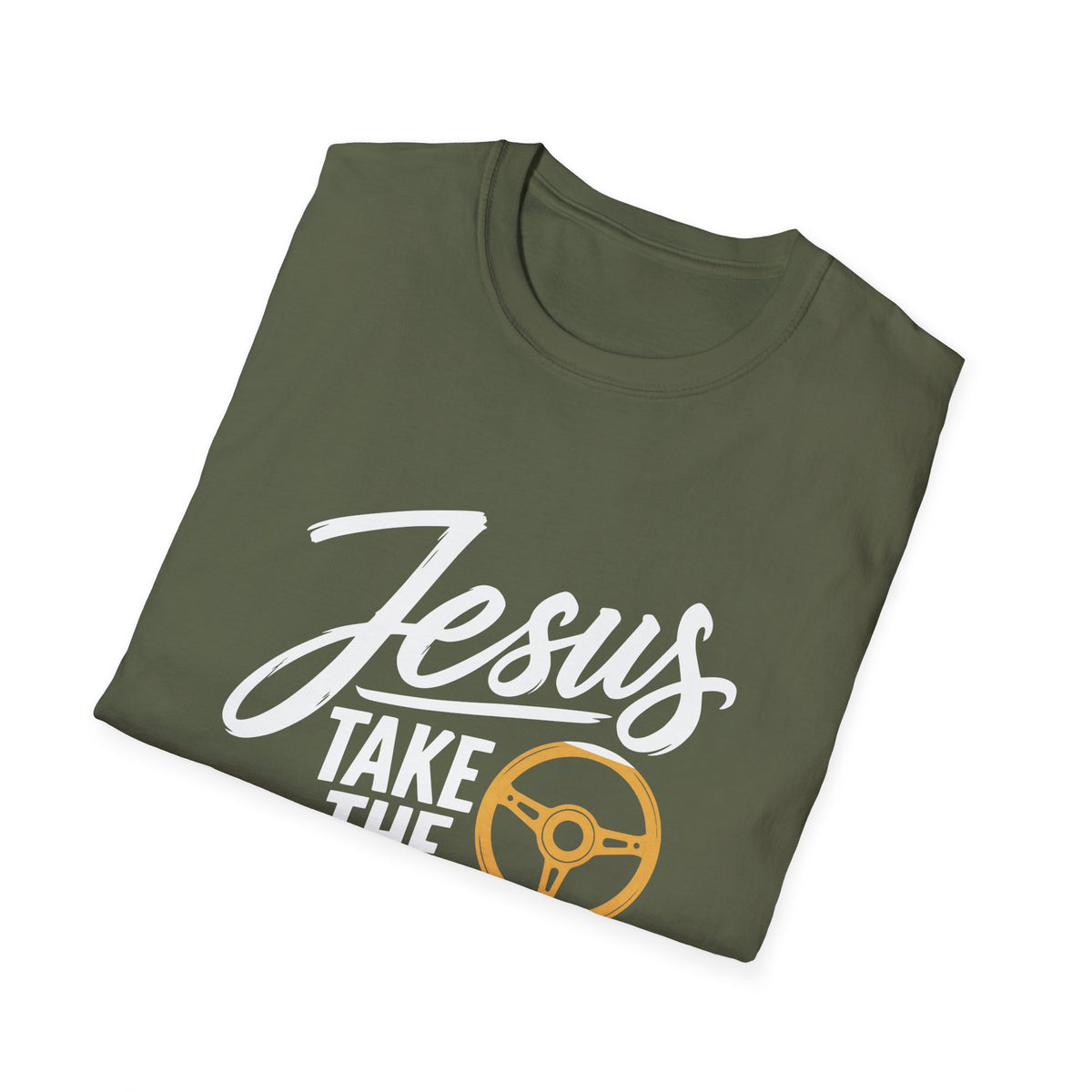 Jesus Take the Wheel Essentials T-Shirt