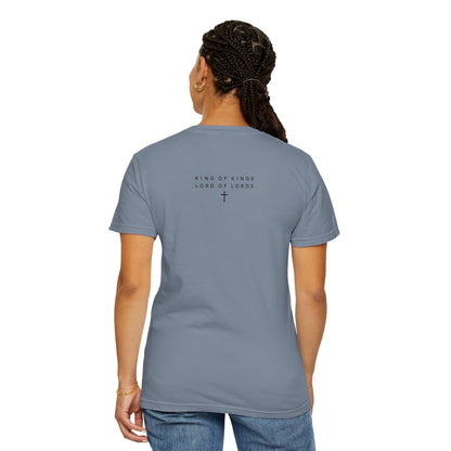 Jesus King of Kings Cross Graphic T-Shirt | Faith Action Apparel