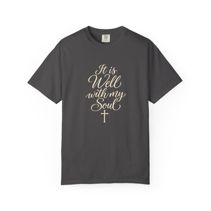 It Is Well With My Soul — Christian Graphic T-Shirt