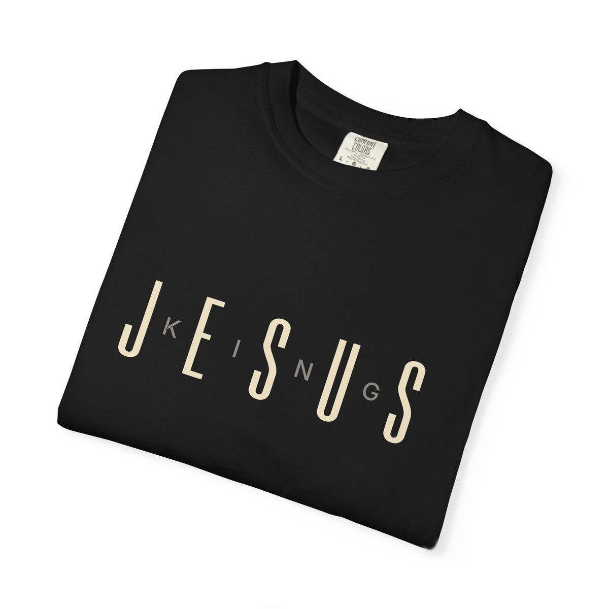 Jesus Is King Minimalist T-Shirt | Faith Action Apparel