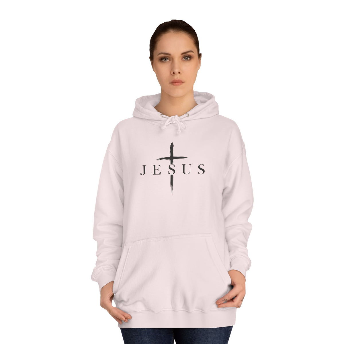 Jesus Cross — King of Kings Unisex Hoodie