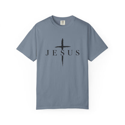 Jesus King of Kings Cross Graphic T-Shirt | Faith Action Apparel