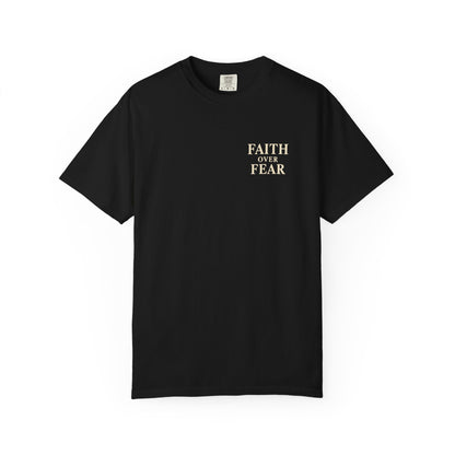 Faith Over Fear — Psalm 118:6 | Christian T-Shirt