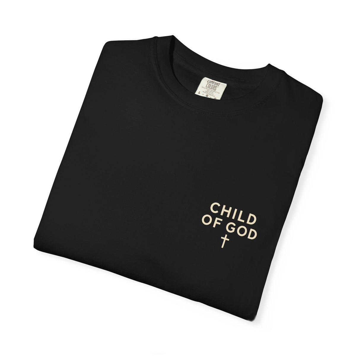 Child of God Mountain Graphic T-Shirt | Faith Action Apparel