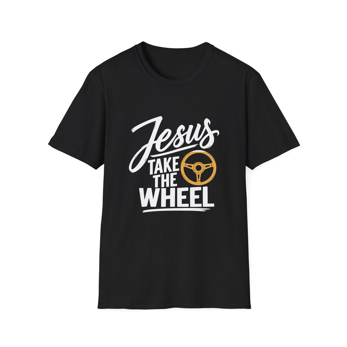 Jesus Take the Wheel Essentials T-Shirt