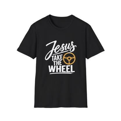 Jesus Take the Wheel Essentials T-Shirt