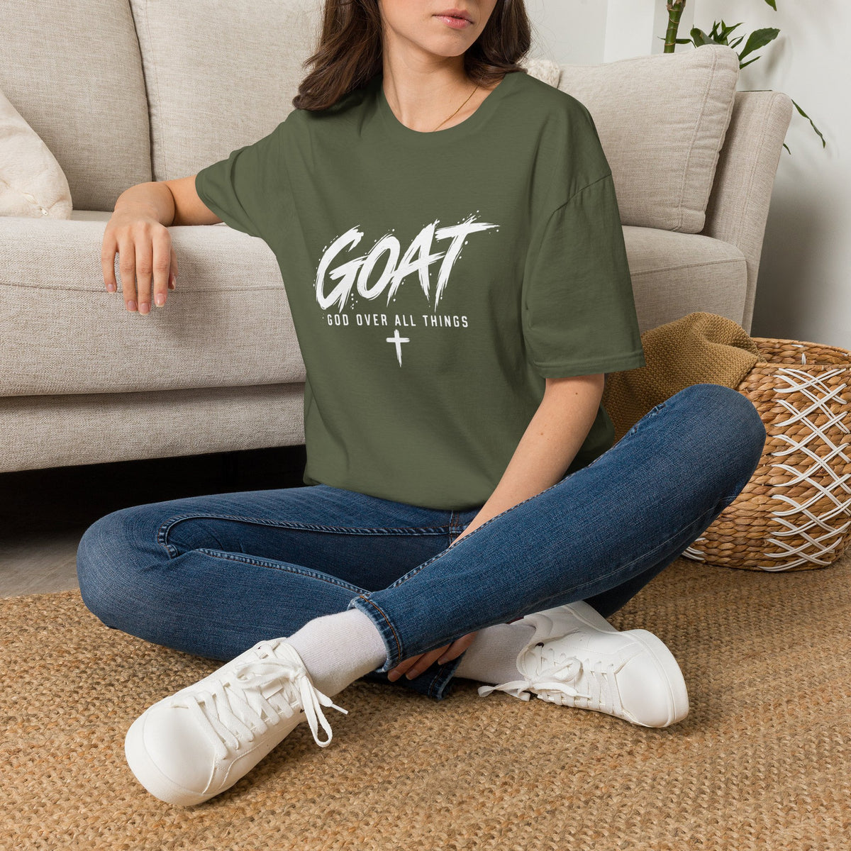GOAT — God Over All Things Everyday T-Shirt