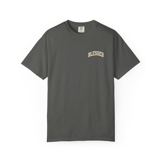 Blessed — Not Lucky, Just Grateful | Christian T-Shirt