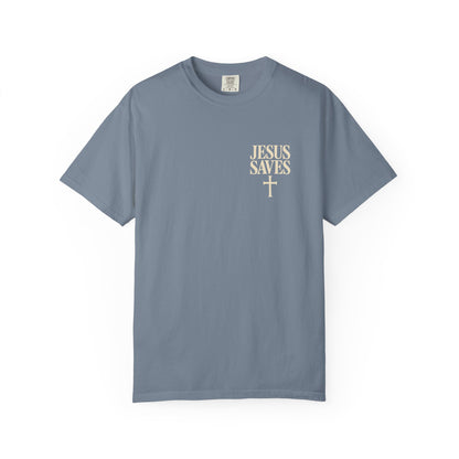 Jesus Saves — John 3:16 | Christian Graphic T-Shirt