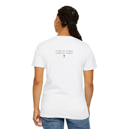 Jesus King of Kings Cross Graphic T-Shirt | Faith Action Apparel