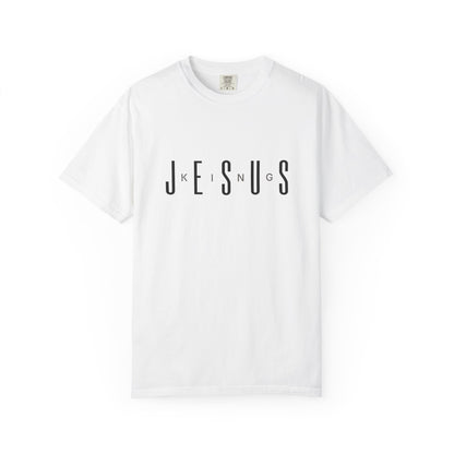 Jesus Is King Minimalist T-Shirt | Faith Action Apparel