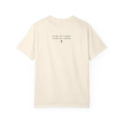 Jesus King of Kings Cross Graphic T-Shirt | Faith Action Apparel