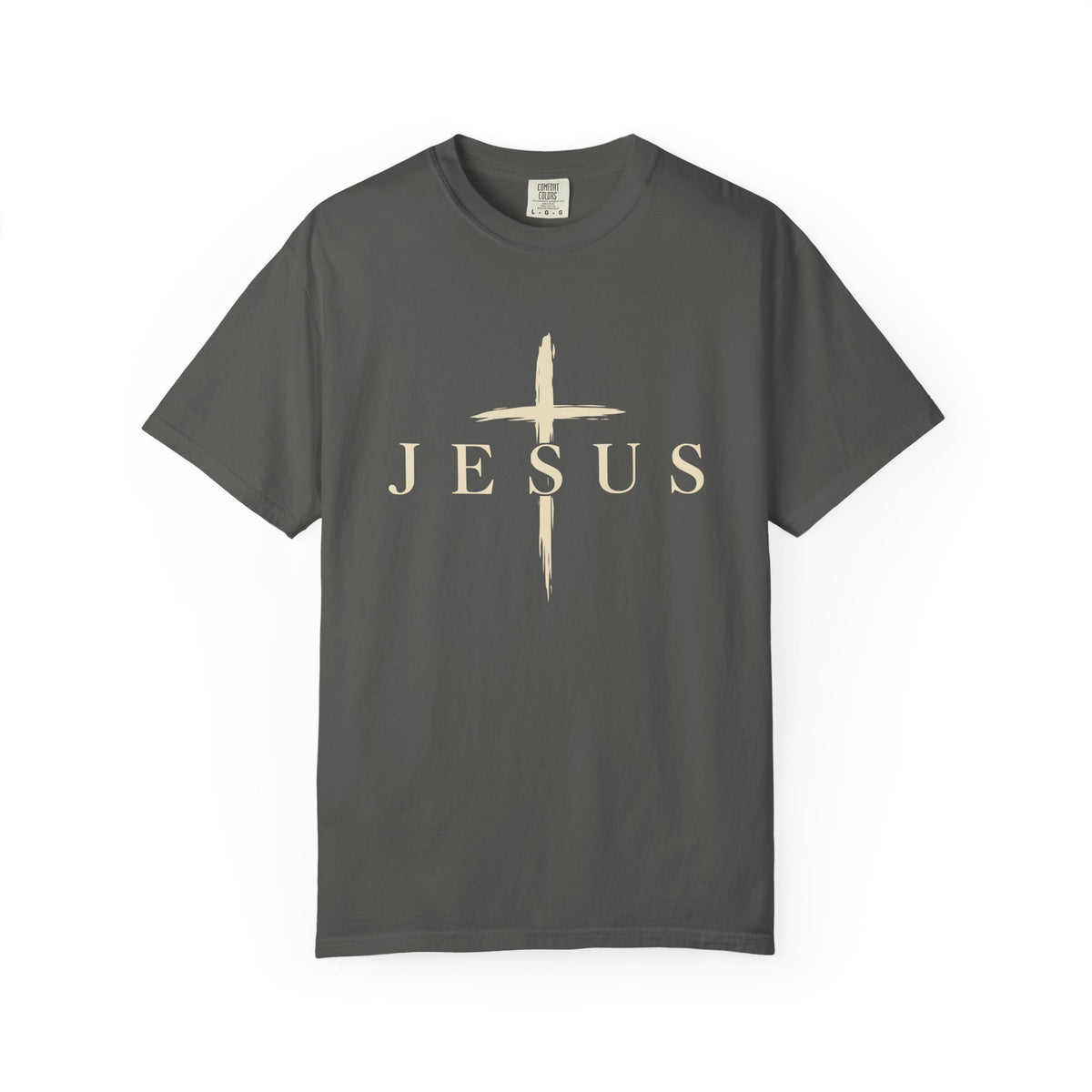 Jesus King of Kings Cross Graphic T-Shirt | Faith Action Apparel