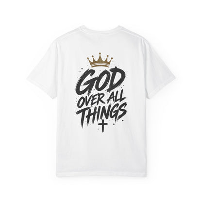 GOAT — God Over All Things | Christian Graphic T-Shirt