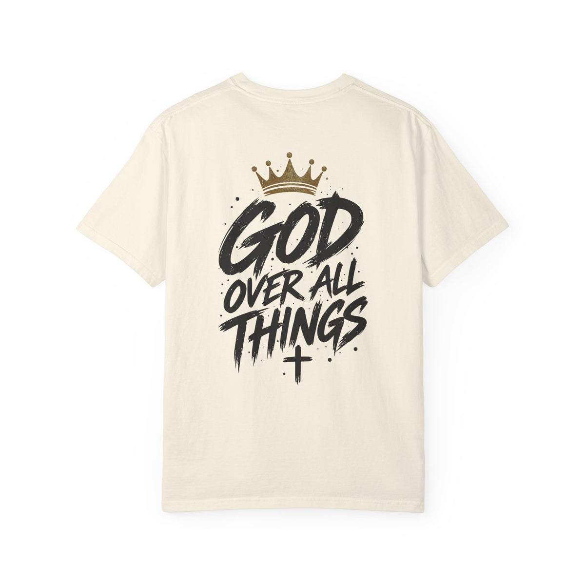 GOAT — God Over All Things | Christian Graphic T-Shirt