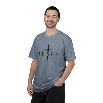Jesus King of Kings Cross Graphic T-Shirt | Faith Action Apparel