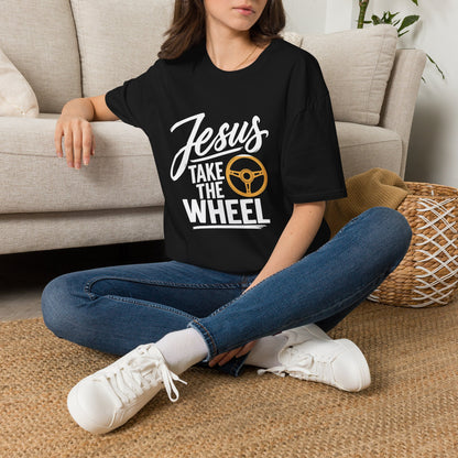 Jesus Take the Wheel Essentials T-Shirt