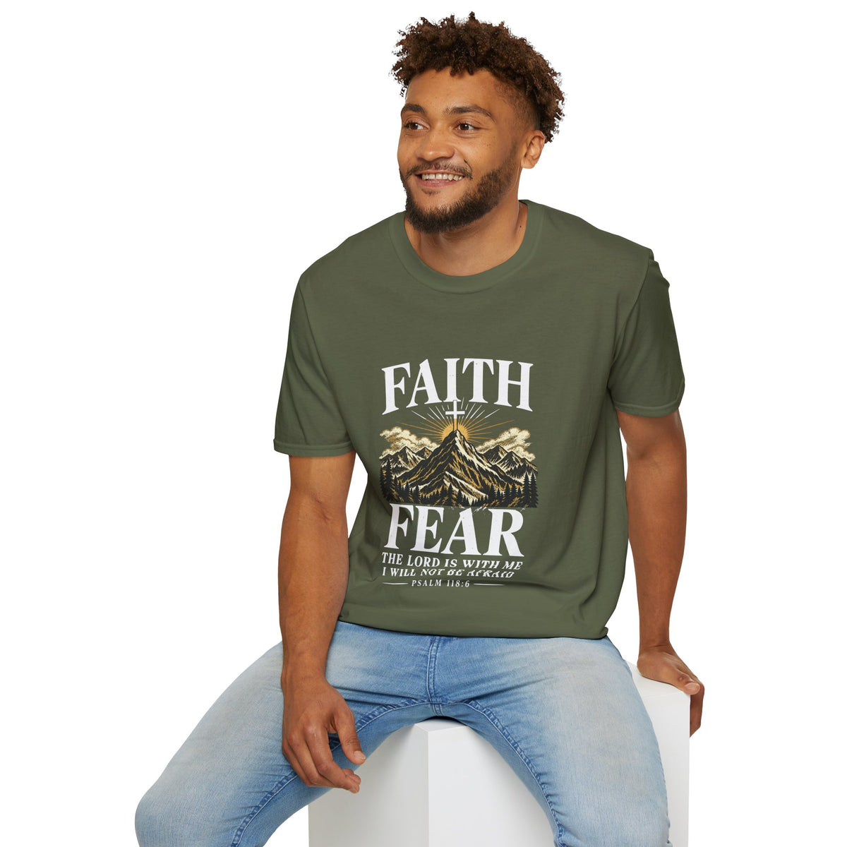 Faith Over Fear Essentials T-Shirt