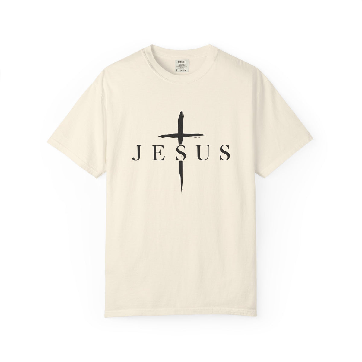 Jesus King of Kings Cross Graphic T-Shirt | Faith Action Apparel