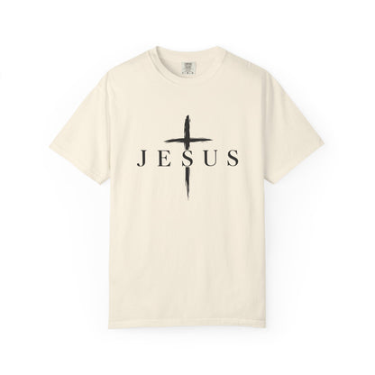 Jesus King of Kings Cross Graphic T-Shirt | Faith Action Apparel