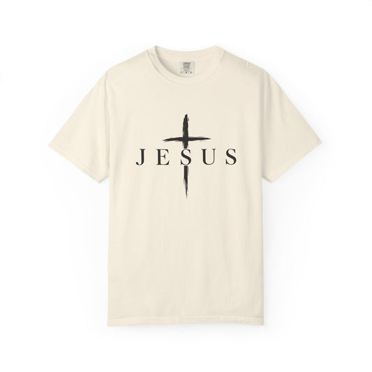 Jesus King of Kings Cross Graphic T-Shirt | Faith Action Apparel