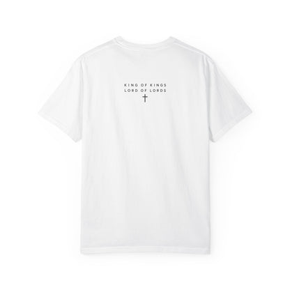 Jesus King of Kings Cross Graphic T-Shirt | Faith Action Apparel