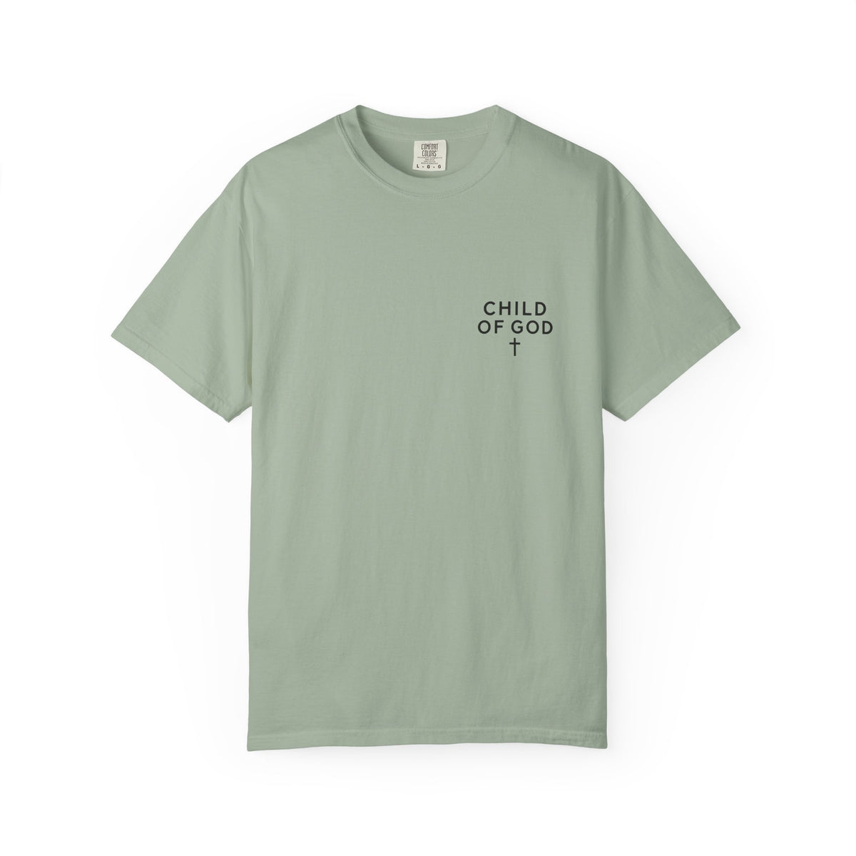 Child of God Mountain Graphic T-Shirt | Faith Action Apparel