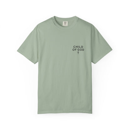 Child of God Mountain Graphic T-Shirt | Faith Action Apparel