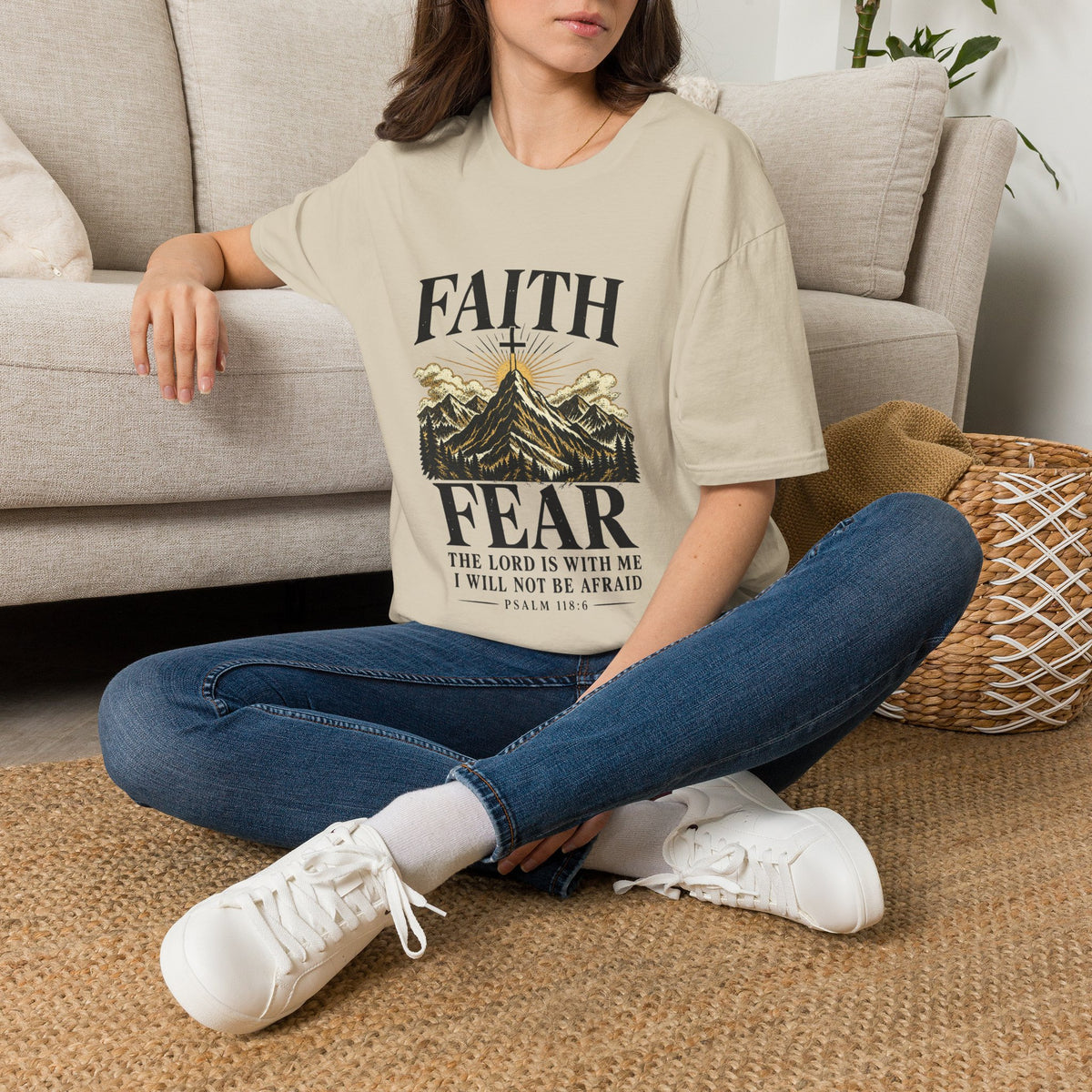 Faith Over Fear Essentials T-Shirt