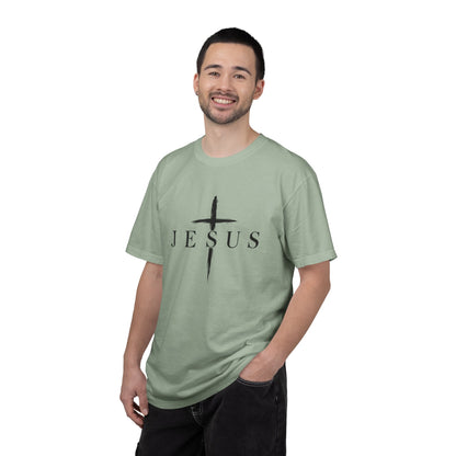 Jesus King of Kings Cross Graphic T-Shirt | Faith Action Apparel