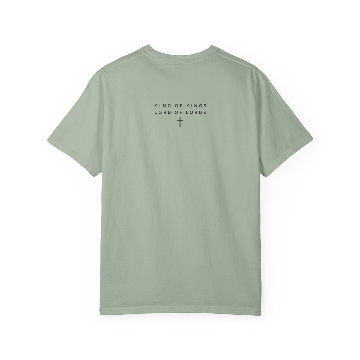 Jesus King of Kings Cross Graphic T-Shirt | Faith Action Apparel