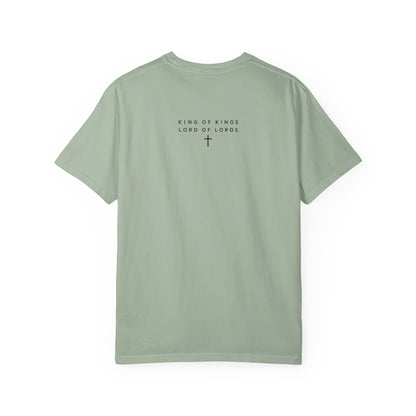 Jesus King of Kings Cross Graphic T-Shirt | Faith Action Apparel