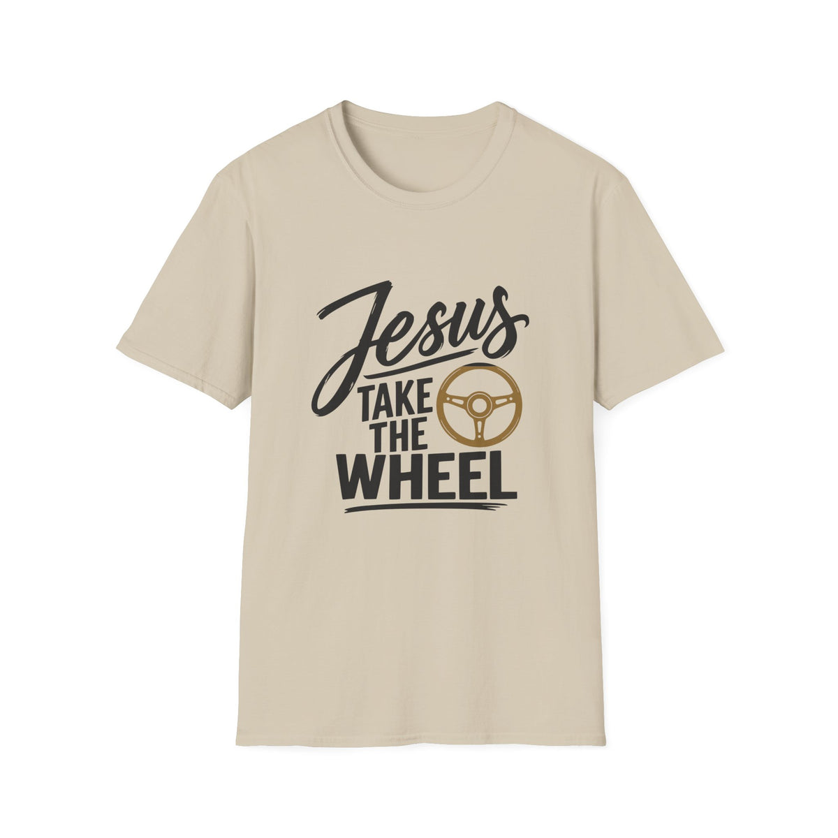 Jesus Take the Wheel Essentials T-Shirt
