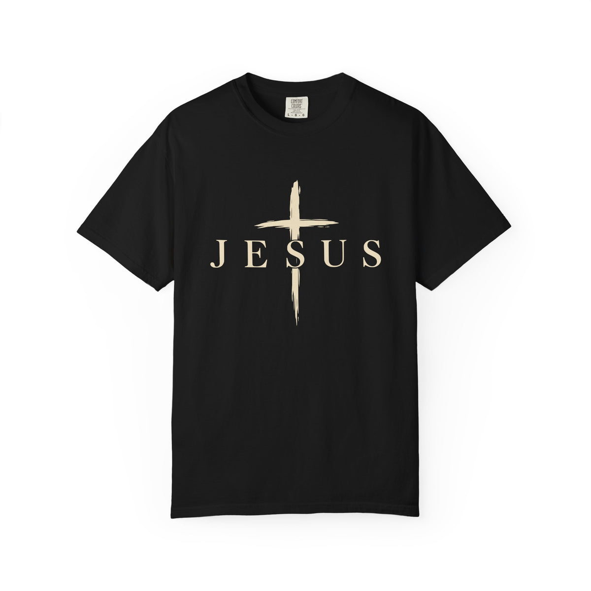 Jesus King of Kings Cross Graphic T-Shirt | Faith Action Apparel