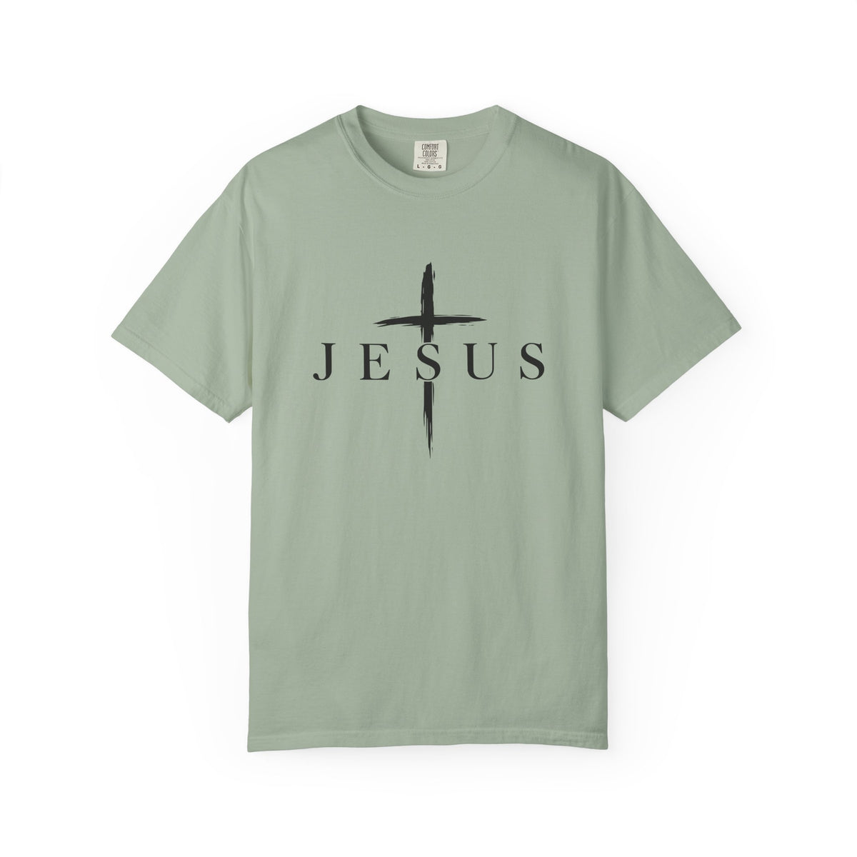 Jesus King of Kings Cross Graphic T-Shirt | Faith Action Apparel
