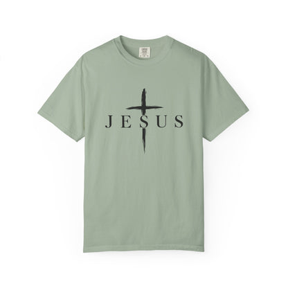 Jesus King of Kings Cross Graphic T-Shirt | Faith Action Apparel