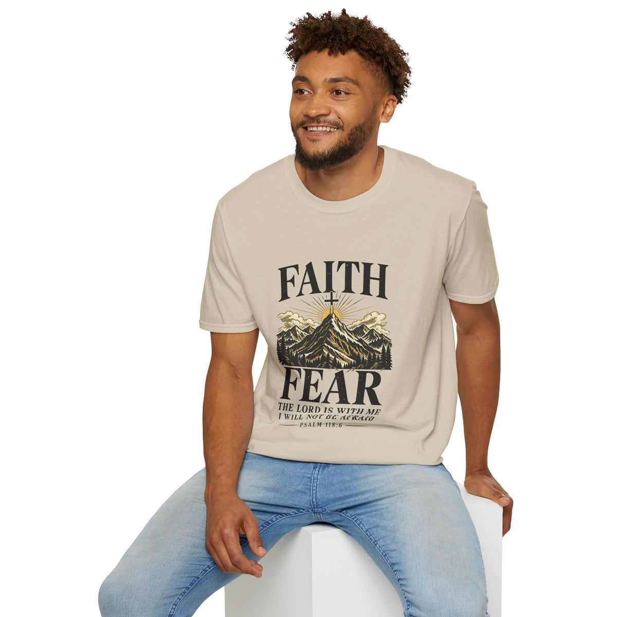 Faith Over Fear Essentials T-Shirt