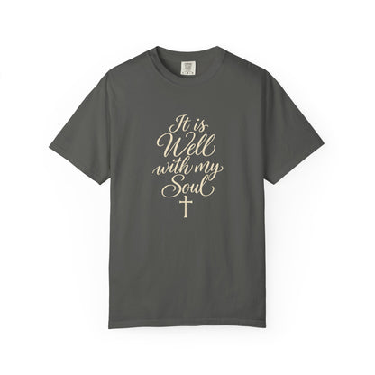It Is Well With My Soul — Christian Graphic T-Shirt