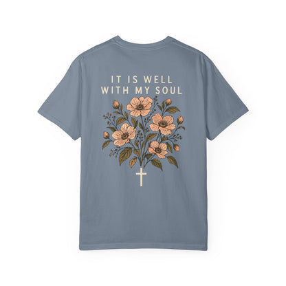 It Is Well With My Soul — Christian Graphic T-Shirt