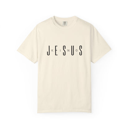 Jesus Is King Minimalist T-Shirt | Faith Action Apparel