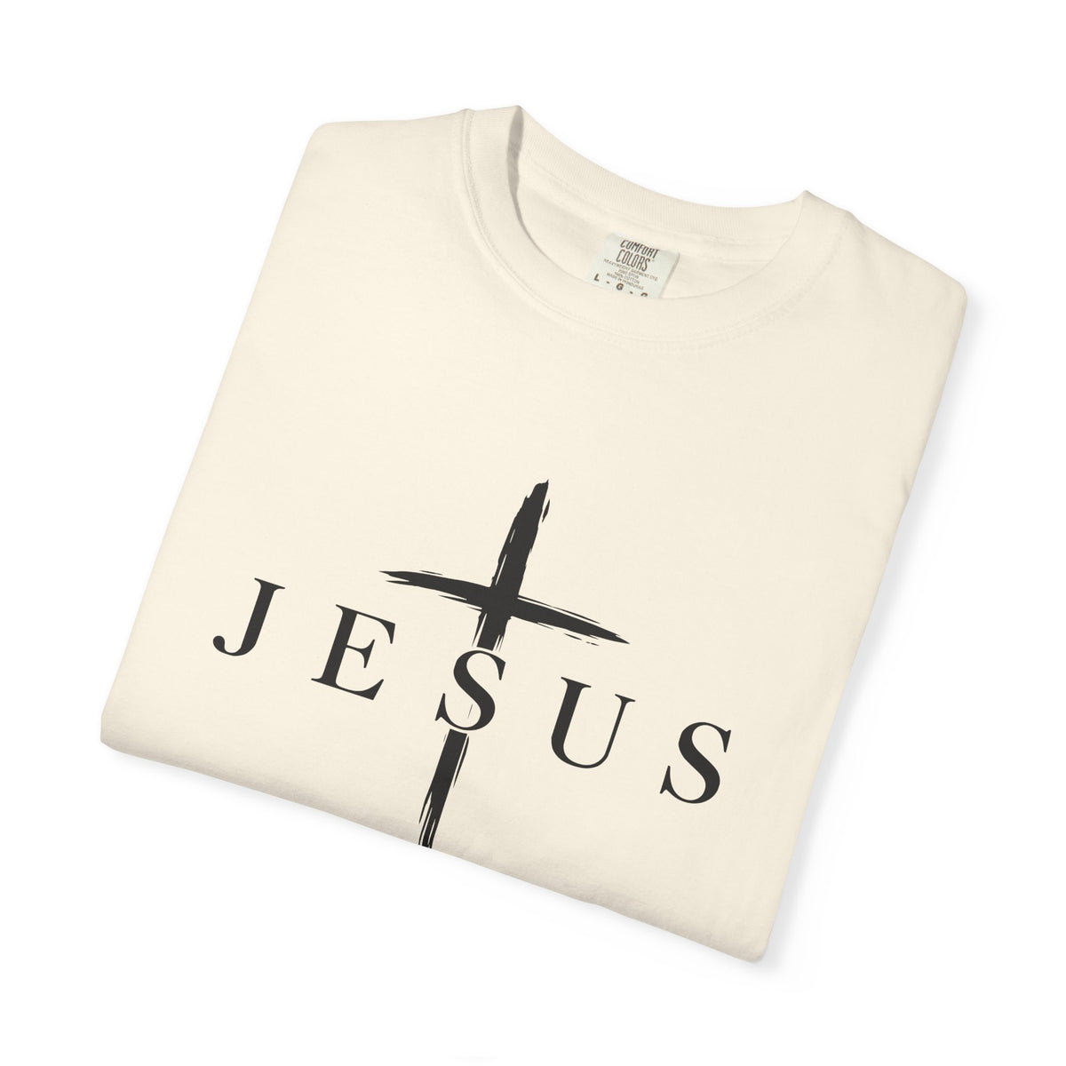 Jesus King of Kings Cross Graphic T-Shirt | Faith Action Apparel