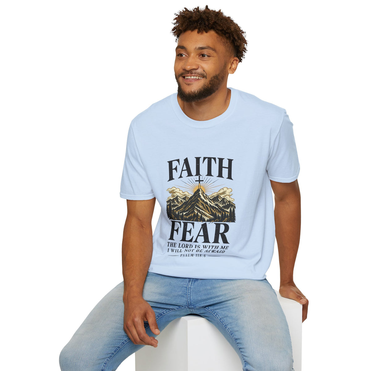 Faith Over Fear Essentials T-Shirt
