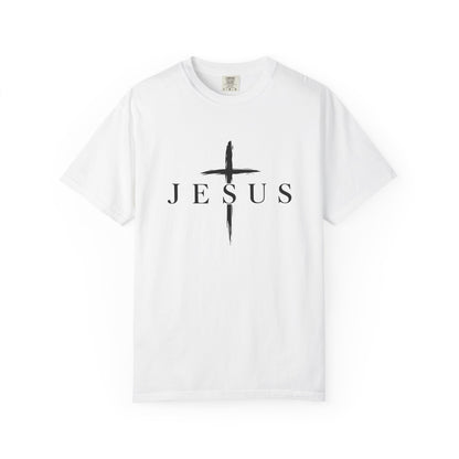 Jesus King of Kings Cross Graphic T-Shirt | Faith Action Apparel