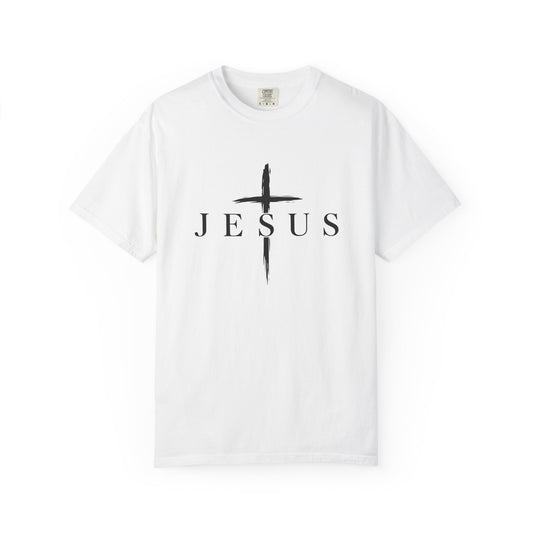 Jesus King of Kings Cross Graphic T-Shirt | Faith Action Apparel