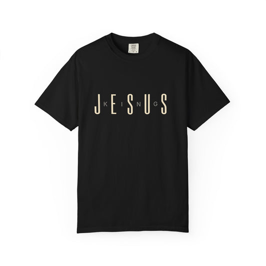 Jesus Is King Minimalist T-Shirt | Faith Action Apparel