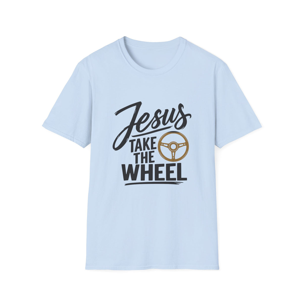 Jesus Take the Wheel Essentials T-Shirt