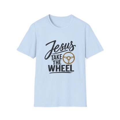 Jesus Take the Wheel Essentials T-Shirt