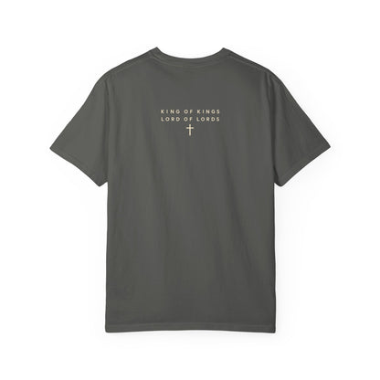 Jesus King of Kings Cross Graphic T-Shirt | Faith Action Apparel